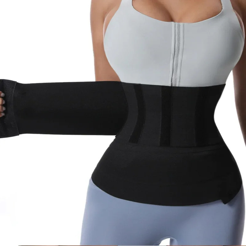 Pull Up Assist Band - 1/2PCS Waist Bandage Wrap Trimmer Belt