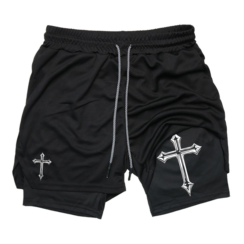Cross Print 2-in-1 Workout Run – обзор и цена Crossfit Gear Men