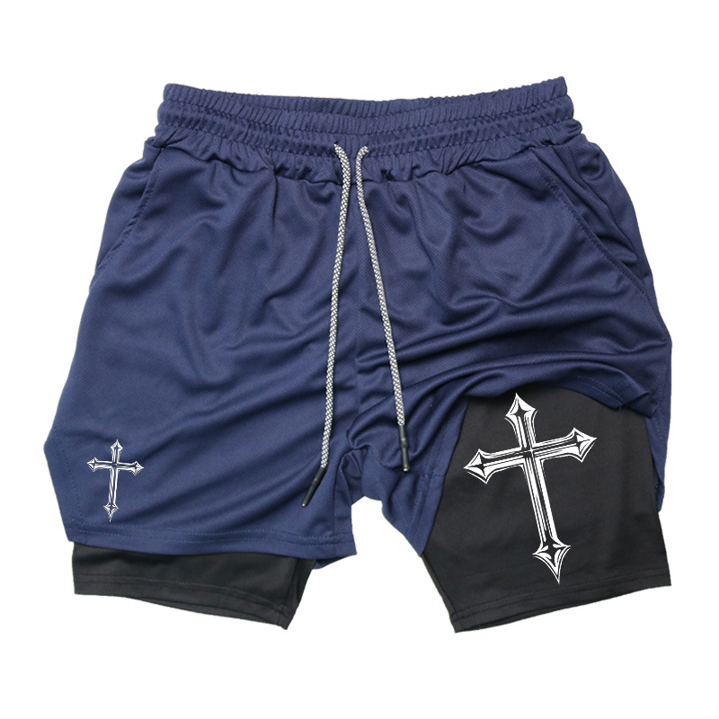 Cross Print 2-in-1 Workout Run – обзор и цена Crossfit Gear Men