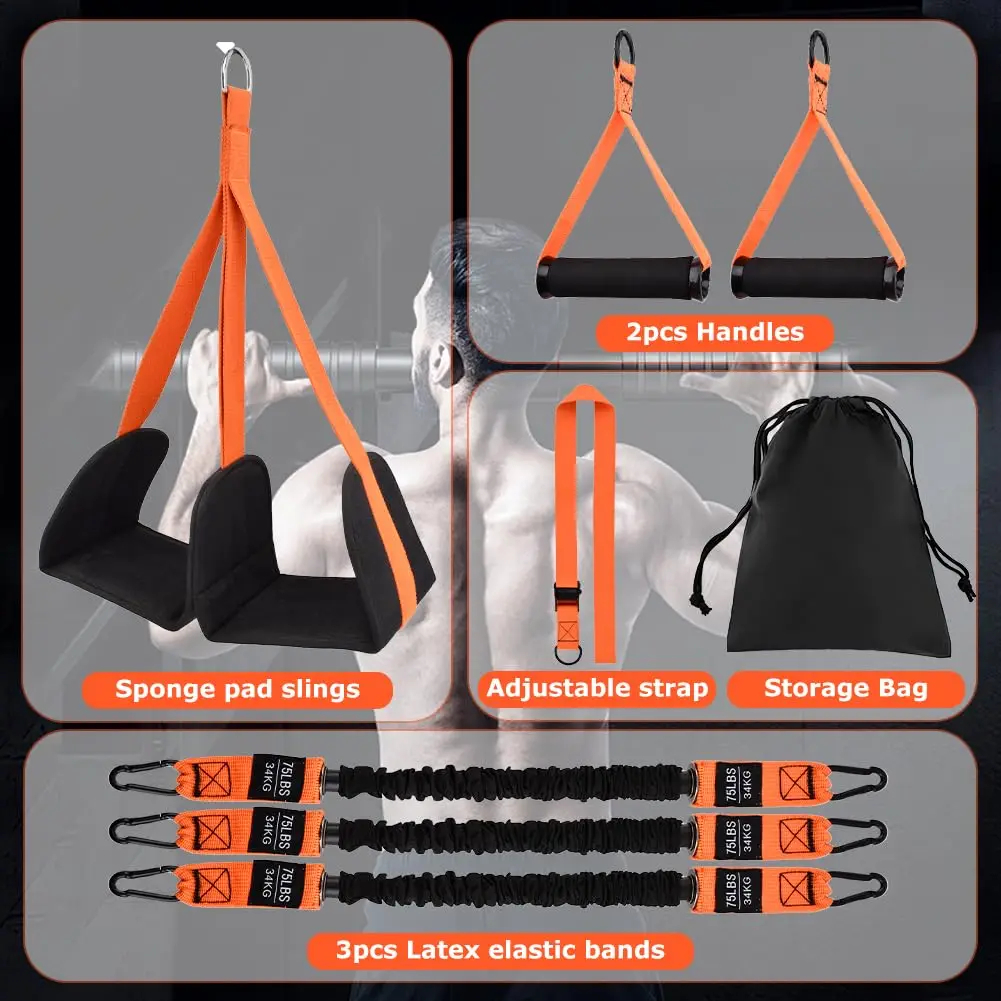 Pull Up Assistance Bands Set R – обзор и цена Pull Up Assist Band