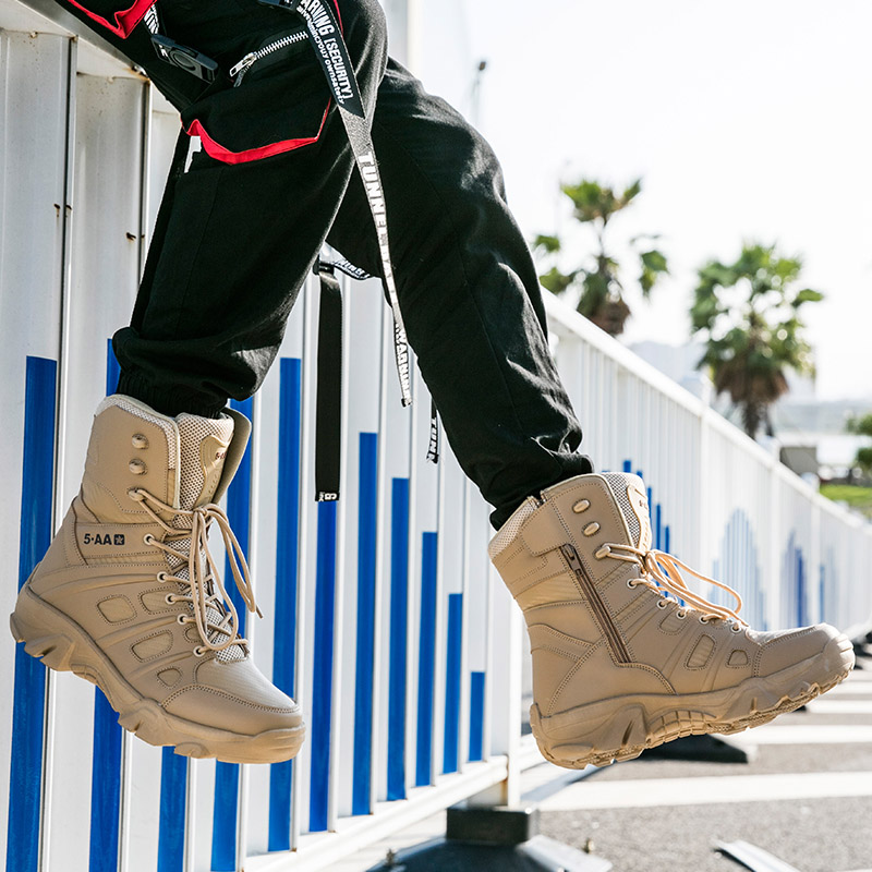Men's boots Autumn High Top Sh – обзор и цена Crossfit Outdoor