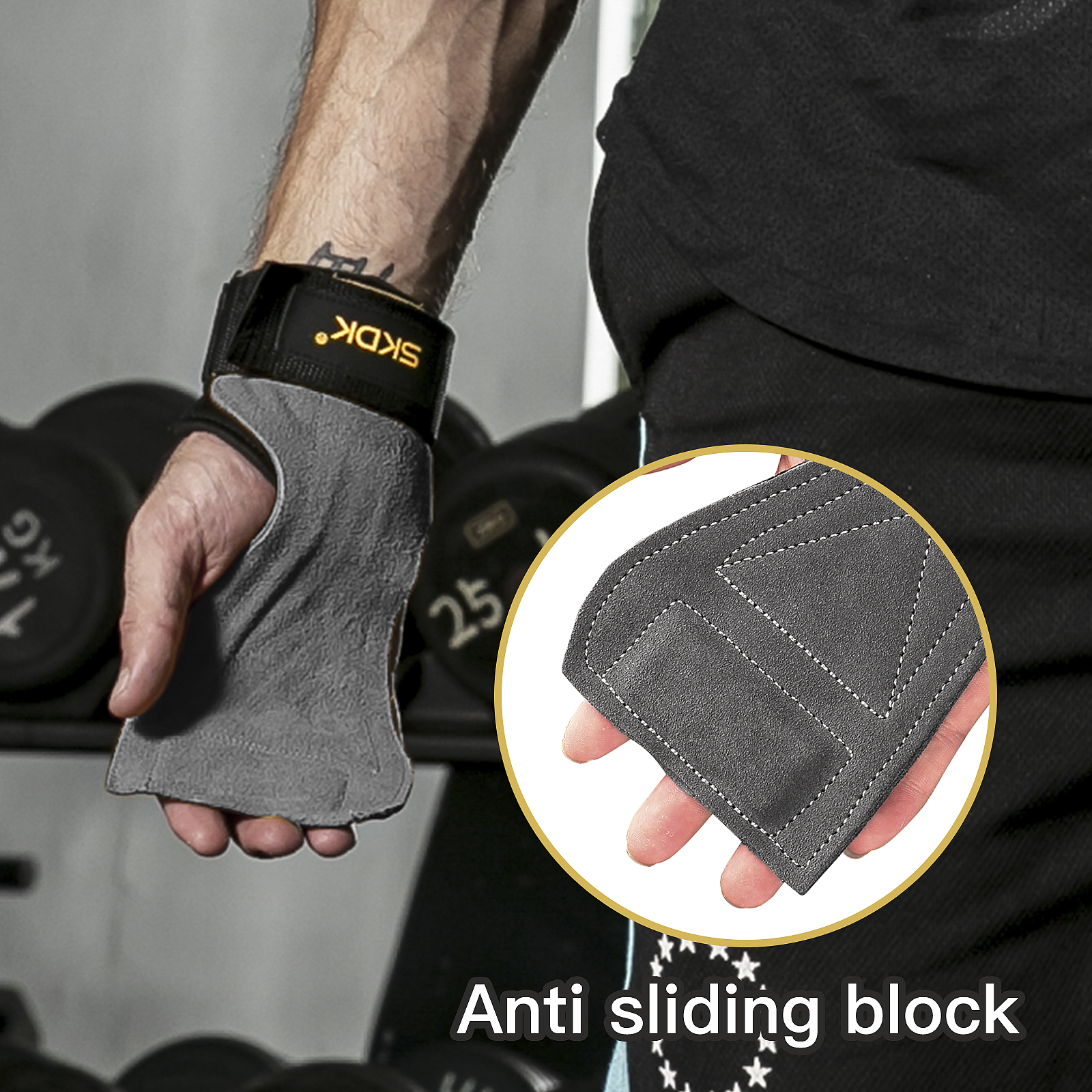 SKDK Gym Grips Palm Guards Cow – обзор и цена Best Crossfit Gear