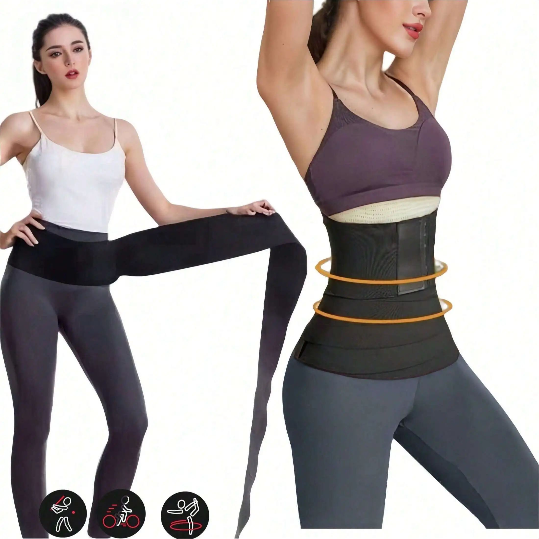Women Waist Bandage Wrap Trimm – обзор и цена Pull Up Assist Band