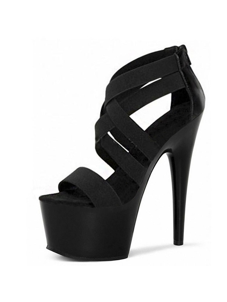 17cm Heeled Sandals Black pole – обзор и цена Crossfit G