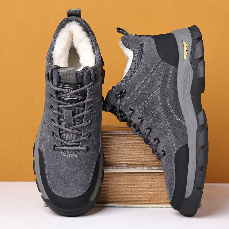 Men Winter Leather Shoes Warm  – обзор и цена Crossfit Outdoor