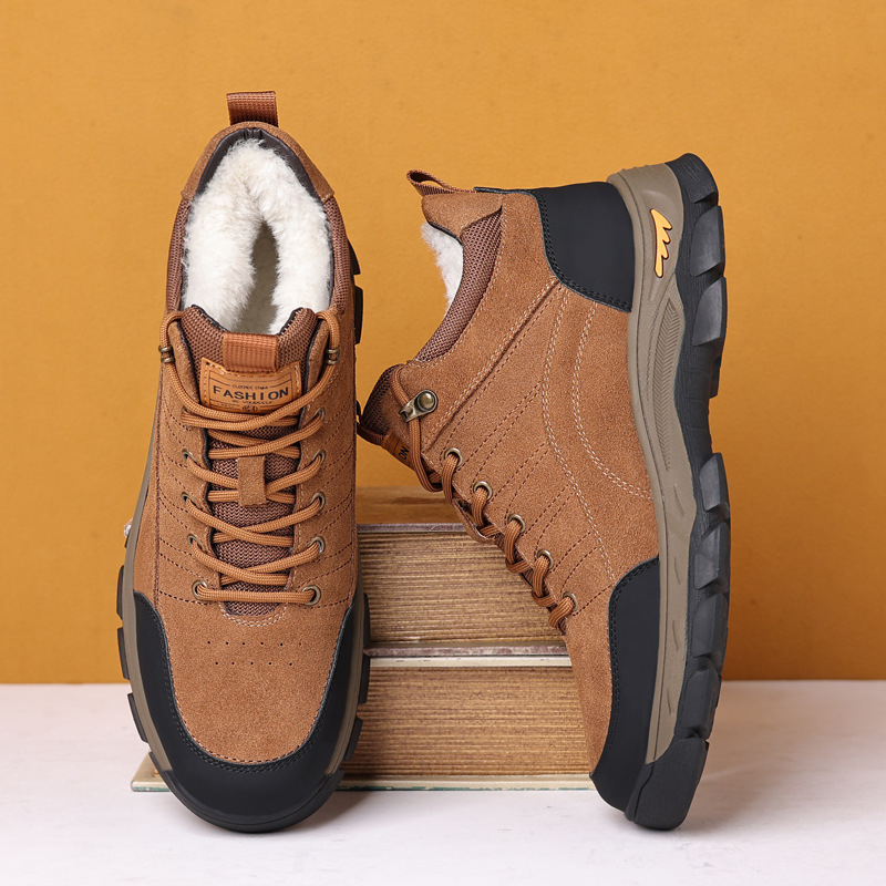 Men Winter Leather Shoes Warm  – обзор и цена Crossfit Outdoor