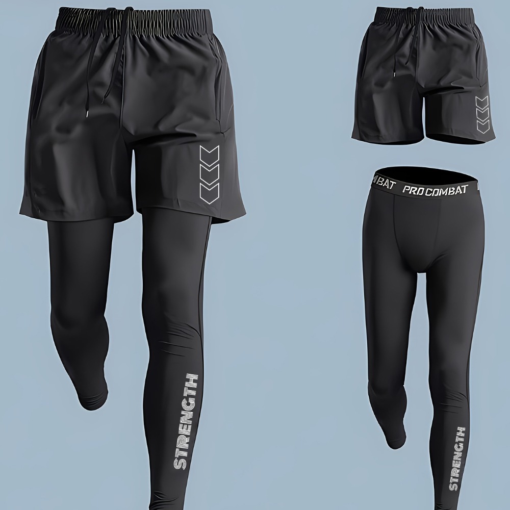 Men's 2 in1 Compression Sport  – обзор и цена Best Crossfit Gear