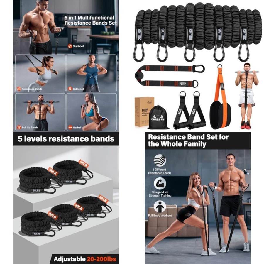 Resistance Bands, Exercise Ban – обзор и цена Pull Up Assist Band