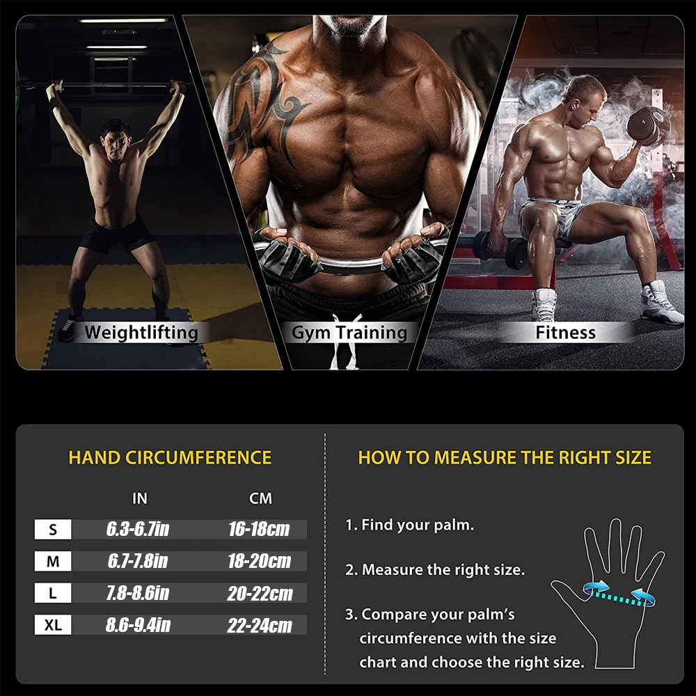 1Pair Half Finger Gym Fitness  – обзор и цена Crossfit G