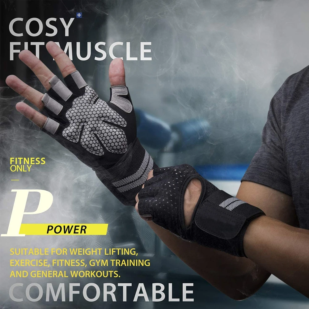 1Pair Half Finger Gym Fitness  – обзор и цена Crossfit G